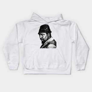 Retro Portrait Monk's Kids Hoodie